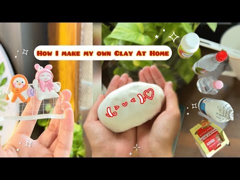 How I Make Cold Porcelain Clay at Home | Spilling the Tea, My DIY Clay Recipe