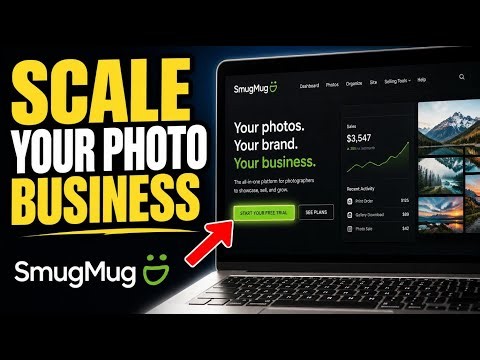 How to scale your photography business with SmugMug - Quick Tutorial