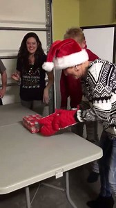 5.2M views · 30 reactions | This Christmas game looks AWESOME! All you need is a wrapped gift, two oven mitts, a Santa hat & a pair of dice! Do you have any fun traditions or games you play with your friends and family? Thanks to Sheila for sharing! https://www.facebook.com/sheilasharpe16 | NewsChannel 5 Nashville | Facebook