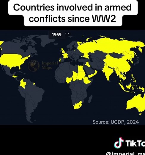 Countries Involved in Armed Conflicts Since 1946