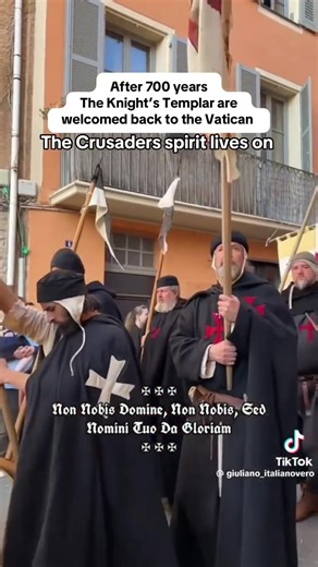 "It has been impressed upon my mind that we have entered a secret season of astrology that will preside over a certain resurgence and reemergence of the fabled Knights Templar." That was me in June of 2023, two years prior to the incredibly rare return of the Knights Templar to the Vatican! Here is a link to my original article titled, "The New Knights Templar & Vulcan's Transit of Leo" The Christian astrologer mysteriously accurate once again. Full glory to God and Jesus Christ, Christianity ha