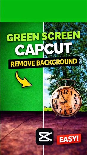 Green Screen Remove in CapCut (Easy Chroma Key Tutorial) #capcut #greenscreen