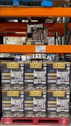 Ninja Luxe 3-in-1 Espresso Maker is now at Costco 👏 ☕️ #costco #coffeemaker #ninjakitchen