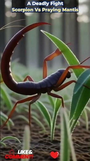 #PrayingMantis #Scorpion #NatureFight