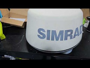 How to change the belt on your simrad 4g radar dome.