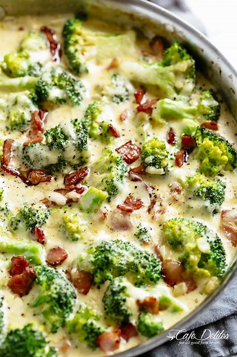 Creamy Broccoli & Bacon