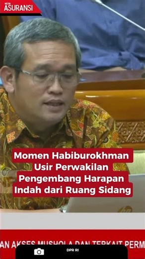 The Moment Habiburokhman Evicted Representatives of the Harapan Indah Bekasi Developers from the ...