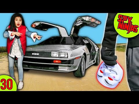 PROJECT ZORGO FACE REVEAL & TESTING HACKER PROOF DELOREAN - Spy Ninjas #30