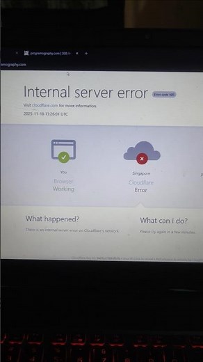 Solved | cloudflare Error