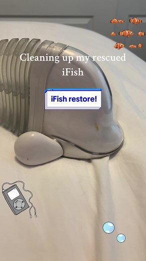 Rescued iFish Toy Restoration - Cleaning and Battery Acid Removal