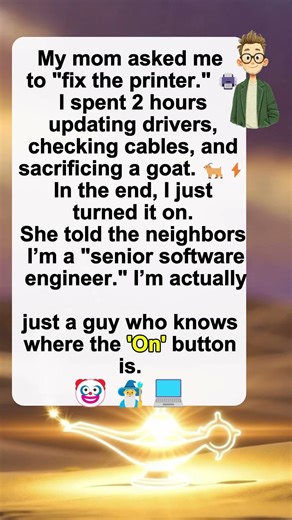MOM THINKS I’M A GENIUS... 🤡🧙‍♂️