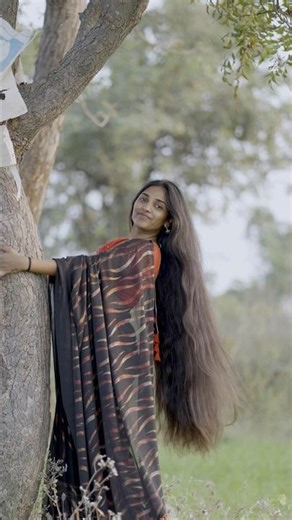 #longhair #trending #saree #viral #model
