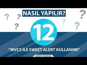 How to 12 Use Sweet Alert with Mvc5