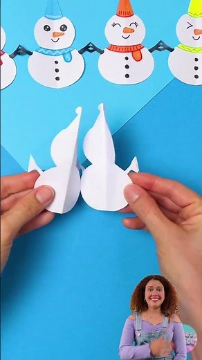 DIY SNOWMAN CHRISTMAS GARLAND! 🎄⛄