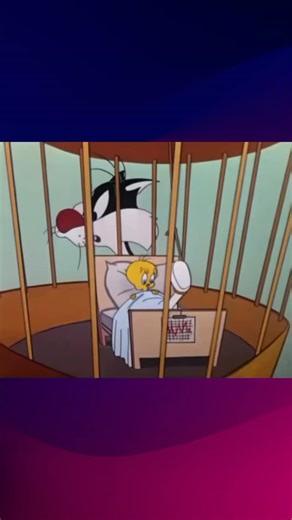 Nostalgia on Instagram: "Greedy for Tweety (1957) is a classic Looney Tunes short where Sylvester chases Tweety into traffic, leading to all three (Sylvester, Tweety, and Hector the bulldog) ending up in an animal hospital with broken legs, where Nurse Granny tries to keep order, but Sylvester’s relentless attempts to eat Tweety, even with bandages and contraptions, continue, culminating in comedic chaos and Granny sighing “Que sera, sera” as they resume their chase outside. Sylvester chases Twe