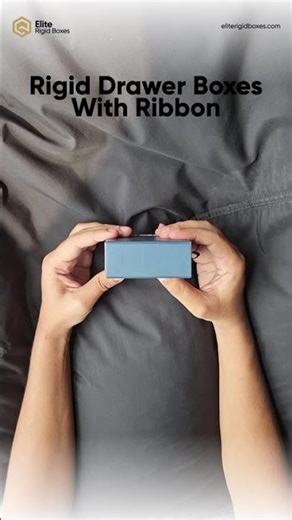 ✨ Rigid Drawer Boxes with Ribbon 🎀