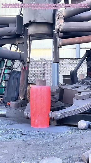 Forging the Core: Shaping Three-Ton Steel for Industry's Backbone**