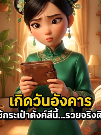 คนเกิดวันอังคารมารวมตัวตรงนี้! สีกระเป๋าเงินเรียกทรัพย์เสริมดวงปีนี้คือสีอะไร มาดูกันเลยค่ะ#สีกระเป๋าเงิน #คนเกิดวันอังคาร #ดูดวง #สายมู #เคล็ดลับเสริมดวง