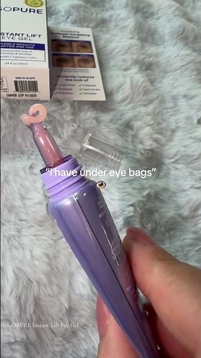 Unbox and Review: GoPure Instant Lift Eye Gel with Collagen Boost #Beauty #Skincare