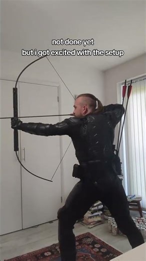 The bow is ready. Are you? @steeldruid #archary #dodgebow #archeryequipment #archerybow#archery