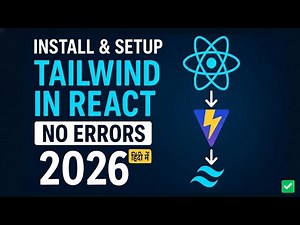 How to Install Tailwind CSS in Vite React JS 2026 🔥 | Tailwind CSS Setup Tutorial with VS Code