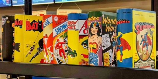 SNACK TIME: DC and AMC Team Up for Classic Comics POPCORN BUCKETS