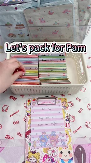 Packing Orders ASMR Experience for Relaxation