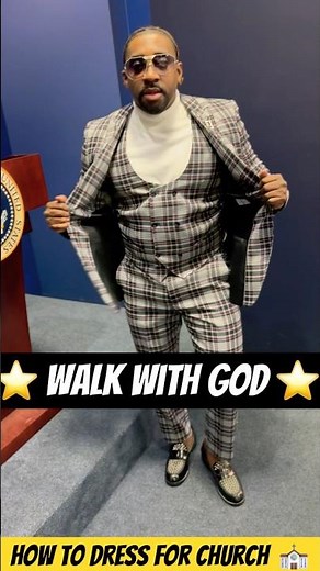 HOW TO STYLE A CHURCH ⛪️ OUTFIT #mensuitstyle #churchoutfit