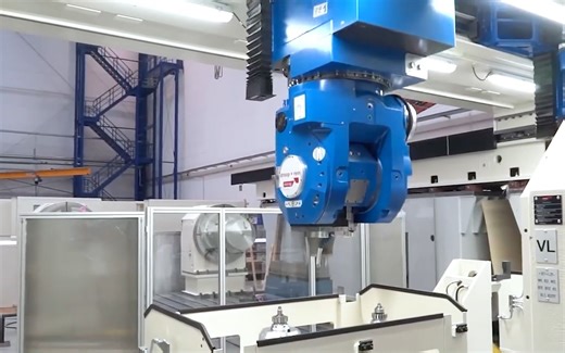 【杜普莱恩】Droop Rein龙门加工中心 ahead with a head