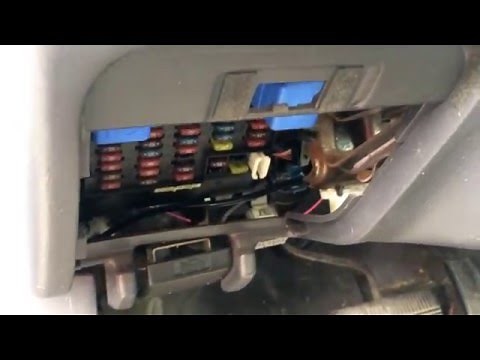 1996 Nissan Pathfinder Fuse Box Location