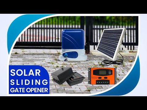 Gatomate Solar Sliding Gate Opener smart features