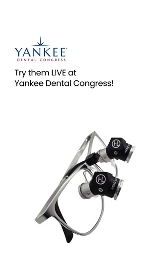 If HERO LOUPES have been on your wishlist, this is your chance to try them in person. Meet us at the Yankee Dental Congress, explore all models, and feel the ergonomic design for yourself. Your neck and back will thank you later. 👓💙 #heroloupes #yankeedentalcongress #dentistrylife #GoERGO #EVOXL #ERGOChallenge