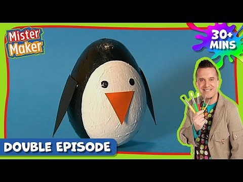 Mister Maker Comes To Town 🎨 Season 1, Episode 15-16 | DOUBLE FULL EPISODE - Arts & Crafts
