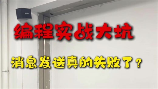 消息发送真的失败了？