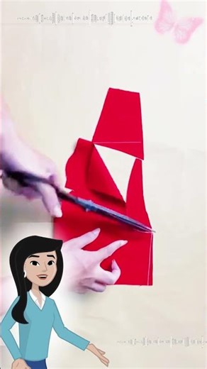 How to cut a beautiful blouse