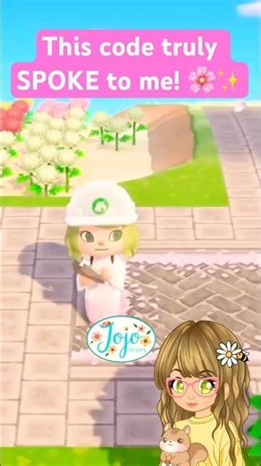This is such a beautiful cherry blossom Sakura path code! 🌸 #shorts #acnh #animalcrossing