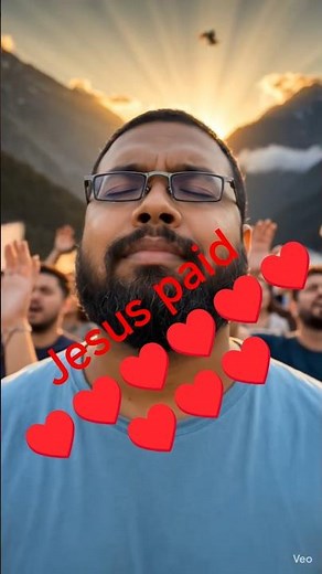 Jesus Paid It All | Powerful Worship Song | Christian Gospel Music | Official Lyric Video