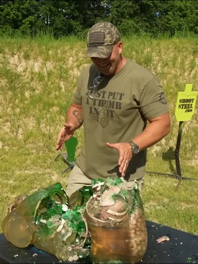 950 JDJ FAT MAC vs two Zombie Torsos — The World’s Most Powerful Rifle DESTROYS Steel! #usa #tactical #army | Combat World Army.