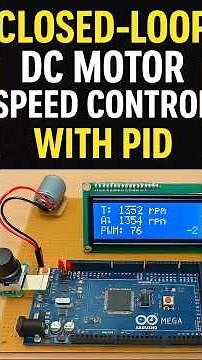 Closed-Loop DC Motor Speed Control with PID 🔄⚡