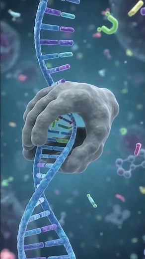 DNA Replication 3D Visualized! DNA Polymerase In Action 🧬✨ #Shorts