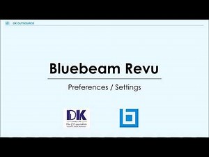 Bluebeam Revu | Preferences | AutoComplete & Author