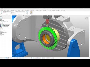 PowerMill 2025 Tutorial: Perfect Blisk Clearance Finishing | Multi-Axis Machining