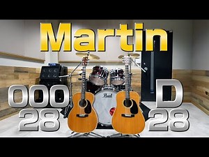 【アコギ】Martinの000-28を買ったぞ！D-28と何が違う？比較レビューしてみた。【弾き比べ】