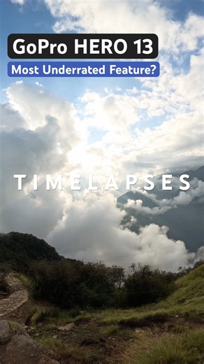 GoPro HERO 13: Breathtaking Cloud Timelapse in Annapurna Mountains 🏔️ #goprotravel