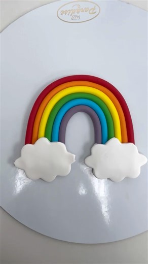 Amazing rainbow cake topper ideas #rainbow #caketopper #rainbowvideo #viral #trending #short #video