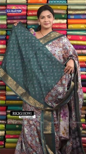 Italian Silk Printed Sarees I Wholesale Shop I‪@rkcollectionssarees-x7s‬