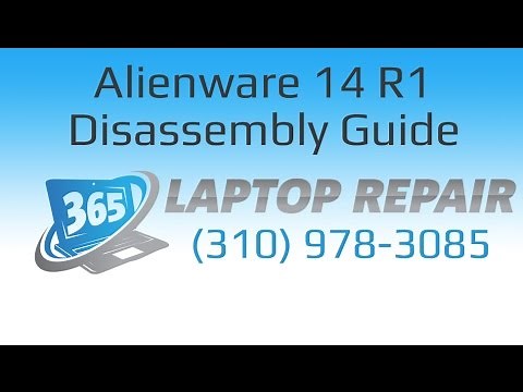 Alienware P39G 14 R1 Disassembly and Repair Guide - By 365
