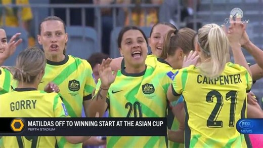 Matilda’s off to winning Asia cup start