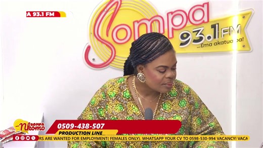 SOMPA NKOMO LIVE ON SOMPA TV/FM WITH OHENENI ADAZOA II 16/10/25 | Sompa 93.1 Fm