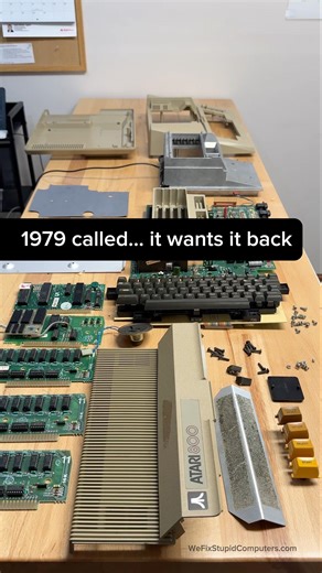 Rebuilding an Atari 800